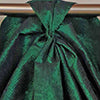 RLF Home Crinkle Taffeta 3-S Victory 100% Polyester Tab Top Swag Window Curtain 54