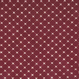 RLF Home Passat Cornice 100% Cotton Rod Pocket  Window Valance 50" x 17" Red