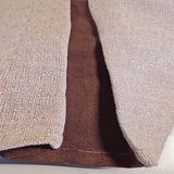 RLF Home Denton Pleated 100% Cotton Rod Pocket Fully Lined Valance 50"x17" Taupe