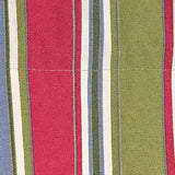 RLF Home Nigel Stripe Provance 100% Cotton Rod Pocket Lined  Window Valance 50" x 17" Multi