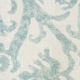 RLF Home Flucky Regal 100% Cotton Rod Pocket Lined  Window Valance 50" x 17" Blue