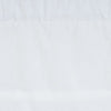 RLF Home Soft Duck  Regal 100% Cotton Rod Pocket Lined  Window Valance 50" x 17" Off White