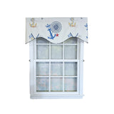 RLF Home Ralph Lauren Navigator Cornice 100% Cotton Rod Pocket Lined  Window Valance 50" x 17" Off White