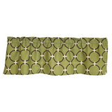 RLF Home 100% Cotton High Quality Rings Tailored Window Valance with 1.5" Rod Pocket 50" W X 12" L Green