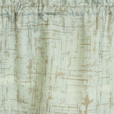RLF Home 100% Cotton High Quality Canvas Tailored Window Valance with 1.5" Rod Pocket 50" W X 12" L Green