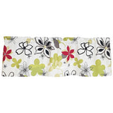 RLF Home 100% Cotton High Quality Aria Tailored Window Valance with 1.5" Rod Pocket 50" W X 12" L Ivory