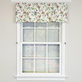 RLF Home 100% Cotton High Quality English Ivy Tailored Window Valance with 1.5" Rod Pocket 50" W X 12" L Spring