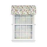 RLF Home 100% Cotton High Quality English Ivy Tailored Window Valance with 1.5" Rod Pocket 50" W X 12" L Spring
