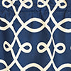 RLF Home 100% Cotton High Quality Oblique Tailored Window Valance with 1.5