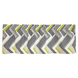 RLF Home 100% Cotton High Quality Legit Tailored Window Valance with 1.5" Rod Pocket 50" W X 12" L Gray