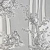 RLF Home French Country Ruffled Provance Window Valance 100% Cotton Lined Rod Pocket 50" x 17"