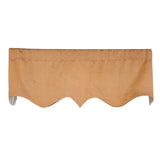 RLF Home Mini Woven Regal Window Valance 100% Cotton Lined Rod Pocket 50" x 17" Multi