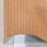 RLF Home Mini Woven Regal Window Valance 100% Cotton Lined Rod Pocket 50" x 17" Multi