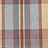 RLF Home Tartan Plaid Regal Window Valance 100% Cotton Lined Rod Pocket 50" x 17" Multi