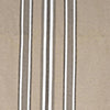 RLF Home French Stripe Regal Window Valance 100% Cotton Lined Rod Pocket 50" x 17" Beige