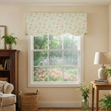 RLF Home Circus Provance Window Valance 100% Cotton Lined Rod Pocket 50" x 17"