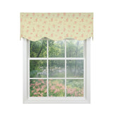RLF Home Circus Provance Window Valance 100% Cotton Lined Rod Pocket 50" x 17"
