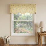 RLF Home Circus Provance Window Valance 100% Cotton Lined Rod Pocket 50" x 17"