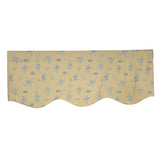 RLF Home Circus Provance Window Valance 100% Cotton Lined Rod Pocket 50" x 17"