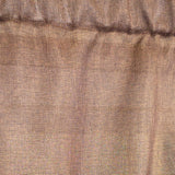 RLF Home Linen Sheer Stationary Balloon Window Valance 100% Cotton Rod Pocket 50" x 17"