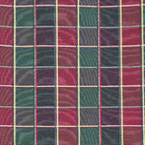 RLF Home Tiffany Check Regal Window Valance 100% Cotton Lined Rod Pocket 50" x 17" Multi