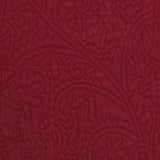 RLF Home 100% Cotton Quilted Matelassé Regal Lined Window Valance 50" x 17"