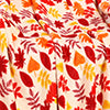 Plazatex Premium Fleece Ultra Soft & Plush Fall Autumn Leaves Hypoallergenic Fleece Throw Blanket 50" x 60" Multicolor