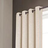 Olivia Gray San Juan Embossed Blackout Grommet Single Panel - Beige