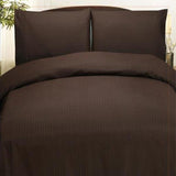 Plazatex Embossed Dobby Stripe 90GSM Microfiber Sheet Set