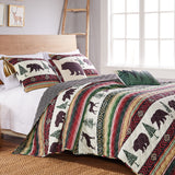 Greenland Home Fashions Barefoot Bungalow Yosemite Pillow Sham - Campfire