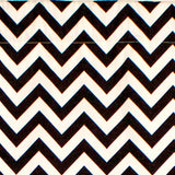 RLF Home Zig Zag Cornice  100% Cotton with Fully Lined 3" Rod Pocket Valnance for Windows 50" x 17" Black