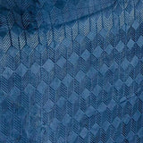 Amrani Bedcover Embossed Blanket Soft Premium Microplush Navy by Plazatex