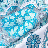 Ramallah Trinity Park Julia Bath Set - 15-Piece - 70x72", Teal