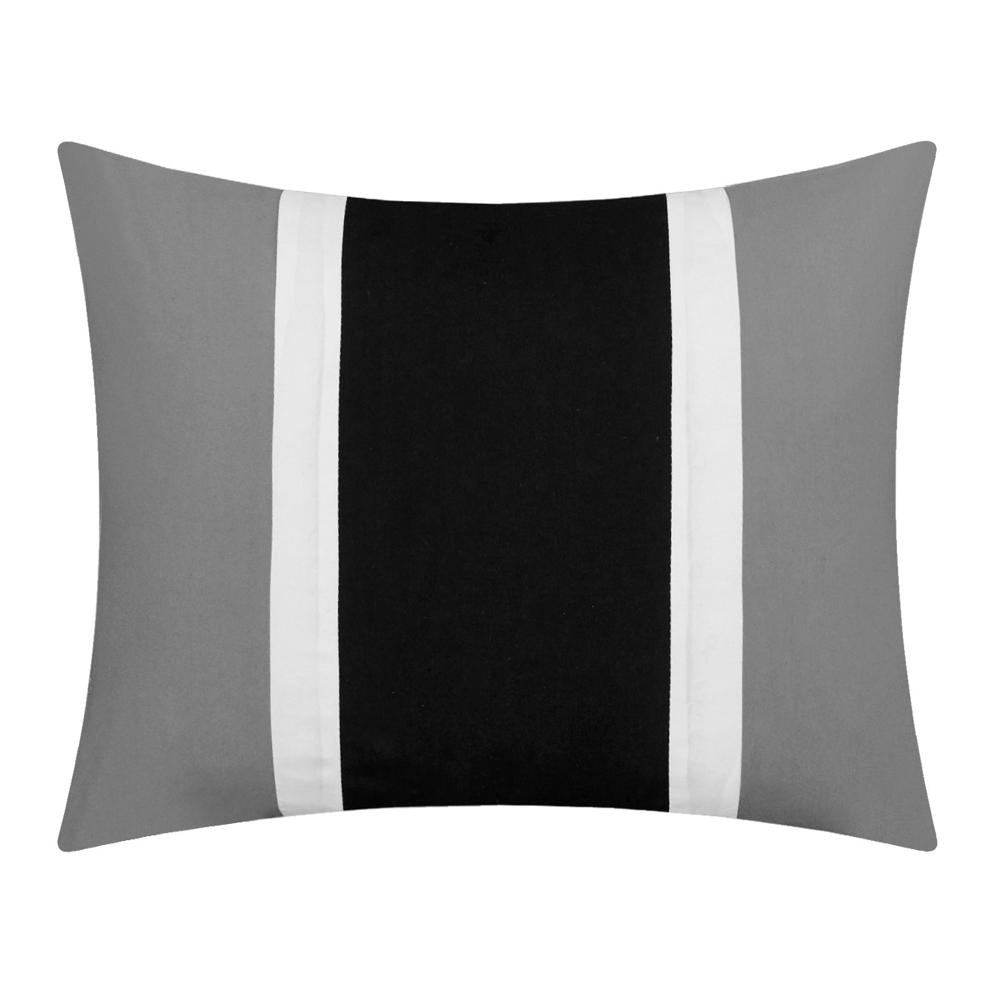 Chic Home Irina Pinch Pleat Pintuck Design BIB Sheet Set 20 Pieces Comforter Pillowcases Window Treatments Decorative Pillows & Shams Black