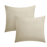 Chic Home Mycroft Pinch Pleated Ruffled Bed In A Bag Soft Microfiber Sheets 10 Pieces Comforter Decorative Pillows & Shams Taupe