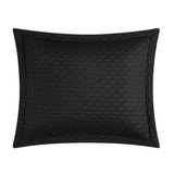 Chic Home Hortense Comforter And Quilt Set Hotel Collection Design Fish Scale Pattern Bed In A Bag Black