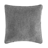 Chic Home Jodie Comforter Set Chenille Geometric Pattern Design Bed In A Bag - Sheet Set Decorative Pillows Shams Included - Grey