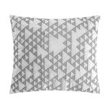 Chic Home Jodie Comforter Set Chenille Geometric Pattern Design Bed In A Bag - Sheet Set Decorative Pillows Shams Included - Grey