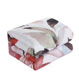 Chic Home Waldorf Reversible Comforter Set Floral Watercolor Design Bedding - Decorative Pillows Shams Included - 5 Piece - Multi