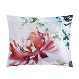 Chic Home Butchart Gardens Reversible Comforter Set Floral Watercolor Design Bed In A Bag Bedding - Sheet Set Decorative Pillows Shams Included - 9 Piece - Multi