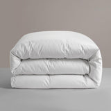 Chic Home Gianna Comforter Cotton Shell Box Stitched Design Heavy White Duck Down Filling - White
