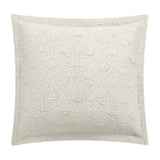 Chic Home Artista Cotton Blend Comforter Set Jacquard Geometric Pattern Design Bedding - Decorative Pillows Shams Included - 5 Piece - Beige