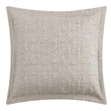 Chic Home Trinity Cotton Blend Comforter Set Jacquard Interlaced Geometric Pattern Design Bed In A Bag Bedding - Sheets Pillowcases Decorative Pillows Shams Included - 9 Piece - Taupe