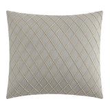 Chic Home Trinity Cotton Blend Comforter Set Jacquard Interlaced Geometric Pattern Design Bed In A Bag Bedding - Sheets Pillowcases Decorative Pillows Shams Included - 9 Piece - Taupe