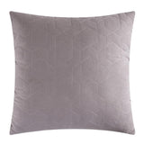 Chic Home Davina Comforter Set Geometric Hexagonal Pattern Design Bedding - Decorative Pillows Shams Included - 5 Piece - Lavender