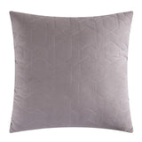 Chic Home Davina Comforter Set Geometric Hexagonal Pattern Design Bedding - Decorative Pillows Shams Included - 5 Piece - Lavender