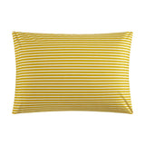 Chic Home Gibson Comforter Set Striped Hotel Collection Design Bed In A Bag Bedding - Sheets Pillowcases Decorative Pillows Shams Included - 9 Piece - Yellow