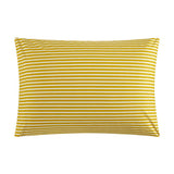 Chic Home Gibson Comforter Set Striped Hotel Collection Design Bed In A Bag Bedding - Sheets Pillowcases Decorative Pillows Shams Included - 9 Piece - Yellow