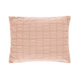 Chic Home Jessa Comforter Set Washed Garment Technique Geometric Square Tile Pattern Bedding - Pillow Shams Included - 3 Piece - Blush