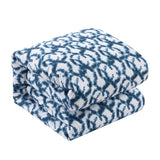 Chic Home Chrisley Duvet Cover Set Contemporary Watercolor Overlapping Rings Pattern Print Design Bedding - Pillow Shams Included - 3 Piece - Navy
